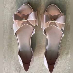 Melissa rubber bow sandals
